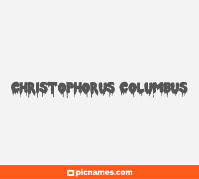 Christophorus Columbus